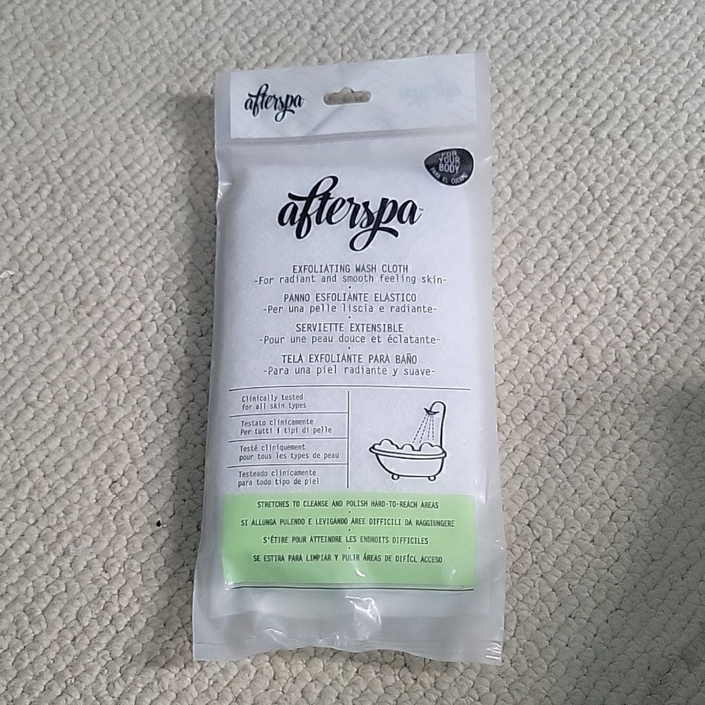 Afterspa Exfoliating Wash Cloth